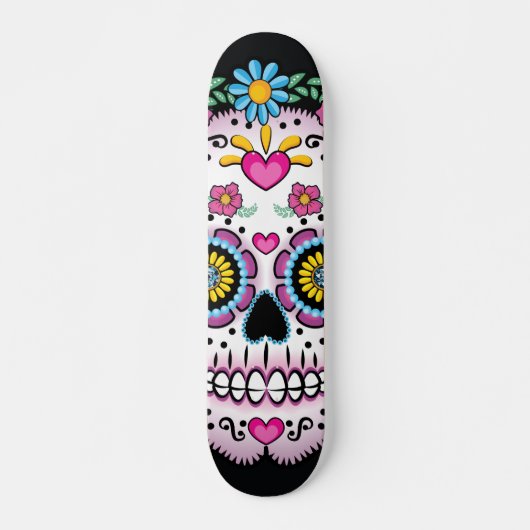 Skateboard Dia de los Muerto (Devant)