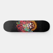 Skateboard Dia de Los Muertos (Horz)
