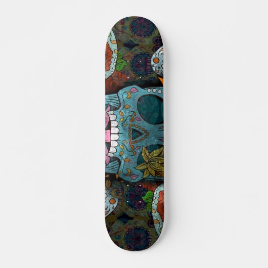 Skateboard Dia De Los Muertos (Devant)