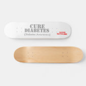 Skateboard Diabète de traitement (Horz)