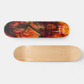 Skateboard Diable foncé (Horz)
