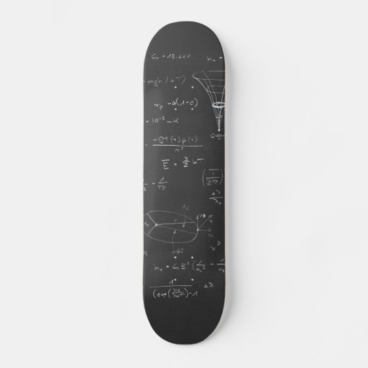 Skateboard Diagrammes et formules d'astrophysique (Recto)