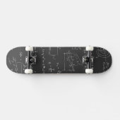 Skateboard Diagrammes et formules de physique (Horz)