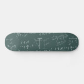 Skateboard Diagrammes et formules de physique (Horz)