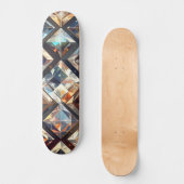 Skateboard Diamant Carré (Recto)