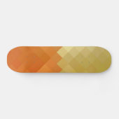 Skateboard Diamant jaune et orange Motif sans couture (Horz)