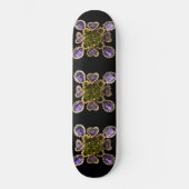 Skateboard Diamants d'améthyste violet Emeralds bijoux (Recto)