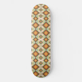Skateboard Diamants d'art Pop Retro Sud-Ouest Patternes (Recto)