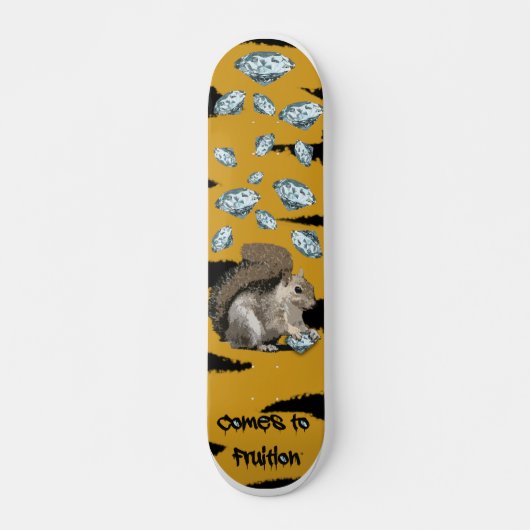 Skateboard Diamants pour l'hiver (Devant)