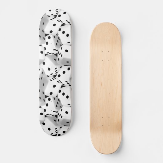 Skateboard Dice chanceux (Recto)