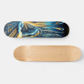 Skateboard #Dieselpunk, #GiantRobot, #SkateboardDeck, #WarTor (Horz)