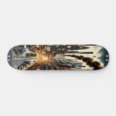 Skateboard "Dieselpunk Urban Landscape Deck" (Horz)
