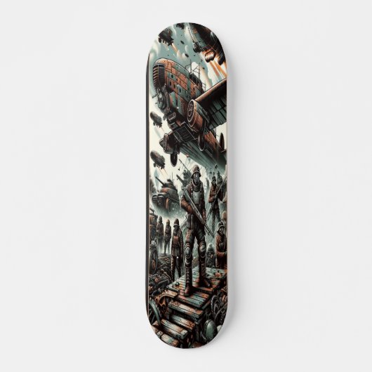 Skateboard "Dieselpunk Warfare Deck" (Devant)