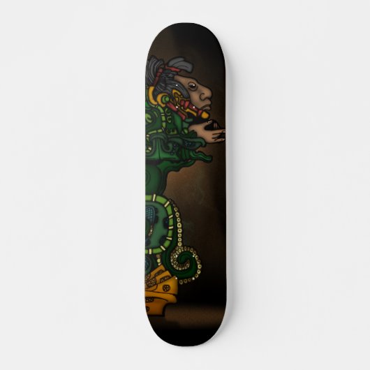 Skateboard Dieu du Serpent Maya (Devant)