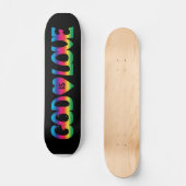 Skateboard Dieu est planche à roulettes d'amour (Recto)