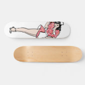 Skateboard Diner Girl (Horz)