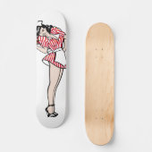 Skateboard Diner Girl (Recto)
