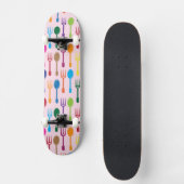 Skateboard Diner la texture (Recto)