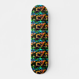 Skateboard Dino artwork si cool