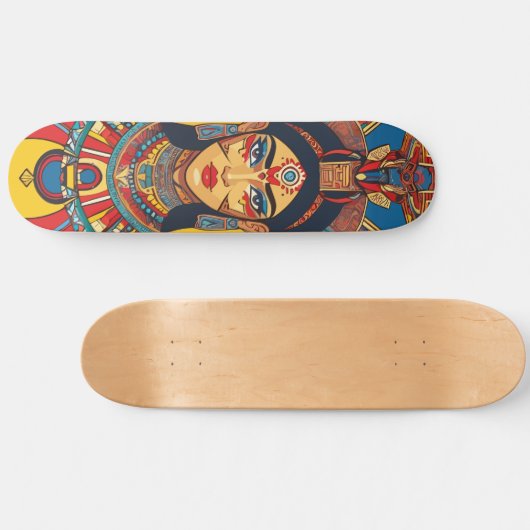 Skateboard Diosa Maya Ixchel (Horz)