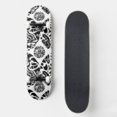 Skateboard "Disque de poisson" Abstrait (Recto)