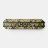 Skateboard Disques multicolores de Jade (Horz)