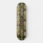Skateboard Disques multicolores de Jade (Recto)