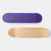 Skateboard Distsed Paars Design HAMbWG (Horizontaal)