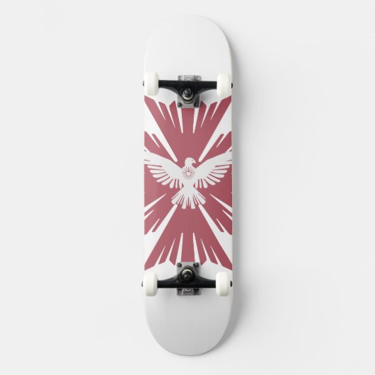 Skateboard Divine colombe de paix (Recto)