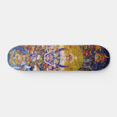 Skateboard divinité de mort de l'Cool oriental tibethan manda (Horz)