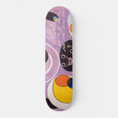 Skateboard Dix Plus Grandes, No 6, Adultes | Hilma af Klint | (Recto)