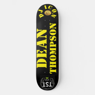 Skateboard DJ ICON DEAN THOMPSON 8 Patinage de 1/2 po