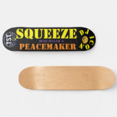 Skateboard DJ ICON SQUEEZE PEACKEMAKER8 Patinage 1/4" (Horz)