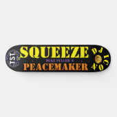 Skateboard DJ ICON SQUEEZE PEACKEMAKER8 Patinage 1/4" (Horz)