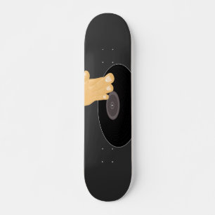 Skateboard DJ Scratch