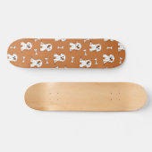Skateboard Dog and bone (Horz)