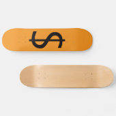 Skateboard Dollar $igne Orange  (Horz)