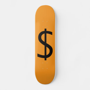 Skateboard Dollar $igne Orange