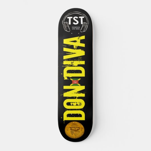 Skateboard DON DIVA Planche à roulettes (Recto)