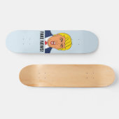 SKATEBOARD DONALD TRUMP "FAUSSES NOUVELLES !" PLANCHES À (Horz)