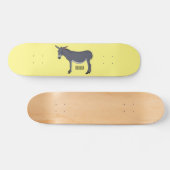 Skateboard Donkey cartoon (Horz)