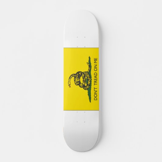 Skateboard dont_tread_on_me (Devant)
