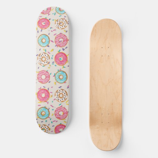 Skateboard Donuts avec arrosage (Recto)