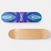 Skateboard Doodart blues et violet (Horz)