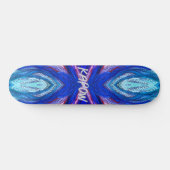 Skateboard Doodart blues et violet (Horz)