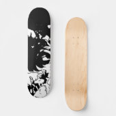 Skateboard Doodle de fleurs (Recto)