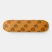 Skateboard Doodles d'Halloween boho mandala citrouilles Autom (Horz)