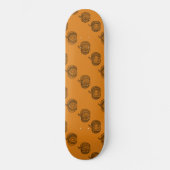 Skateboard Doodles d'Halloween boho mandala citrouilles Autom (Recto)