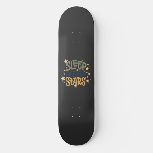 Skateboard Dormez sous les étoiles (Recto)