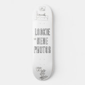 Skateboard Dormir avec les poissons (Recto)